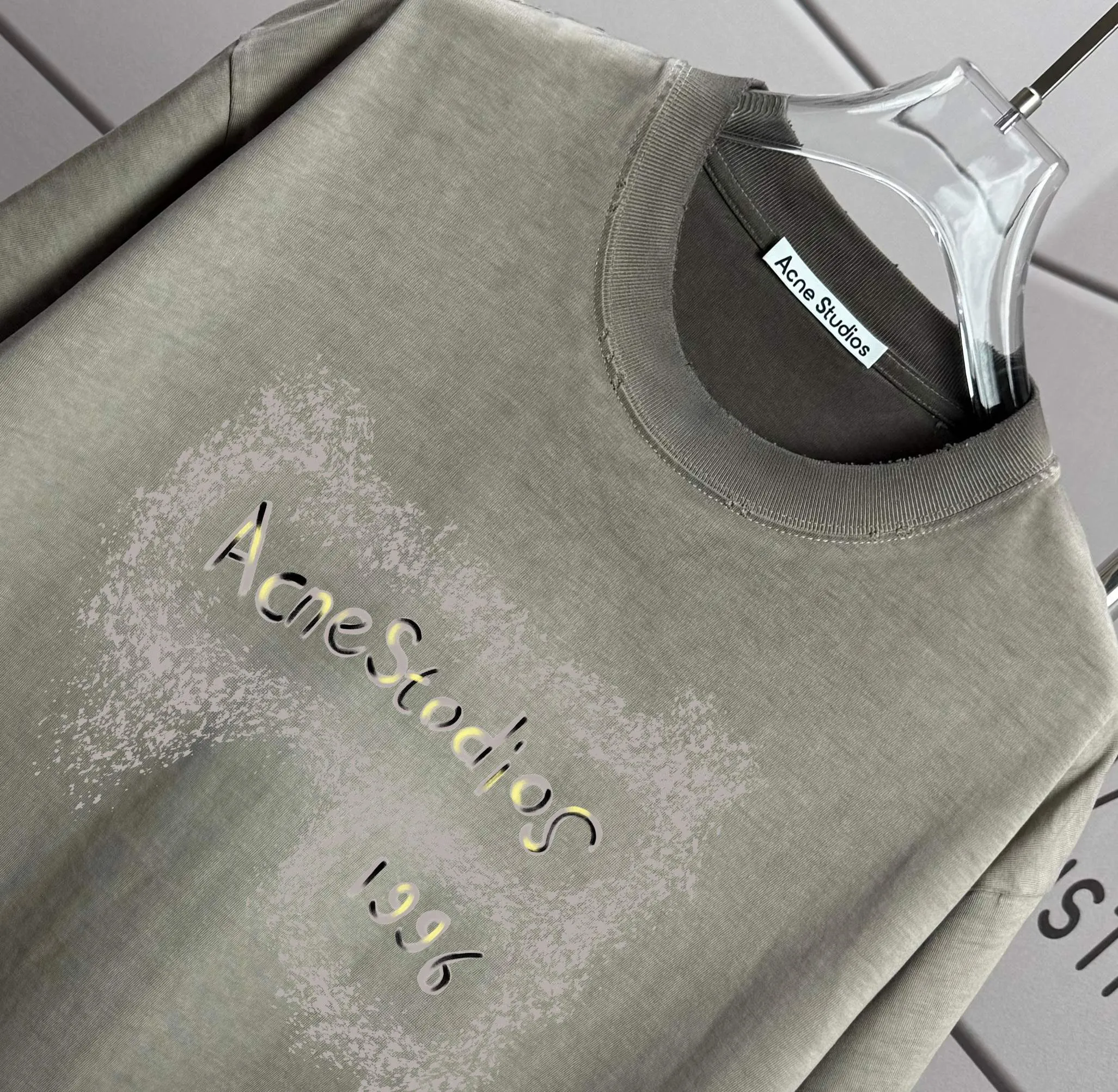 # 90 Acne studios * 2026 New Arrival tee Same Style : Size :S M L XL XXL Size： S （90-130 ） M （120-150 ） L （140-165 ） XL （160-180 ） XXL （180 ）